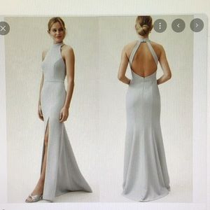 BHLDN Dove Grey Montreal Dress